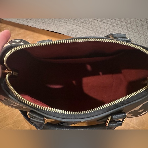 Louis Vuitton Speedy Bandoulière 25 in bicolor monogram empreinte - Picture 6 of 11